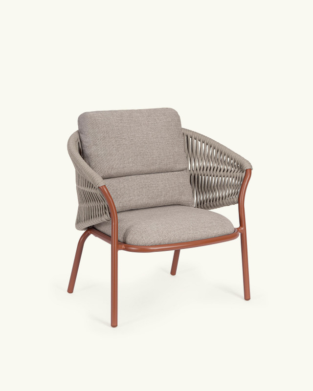 Poltrona Grecale mattone