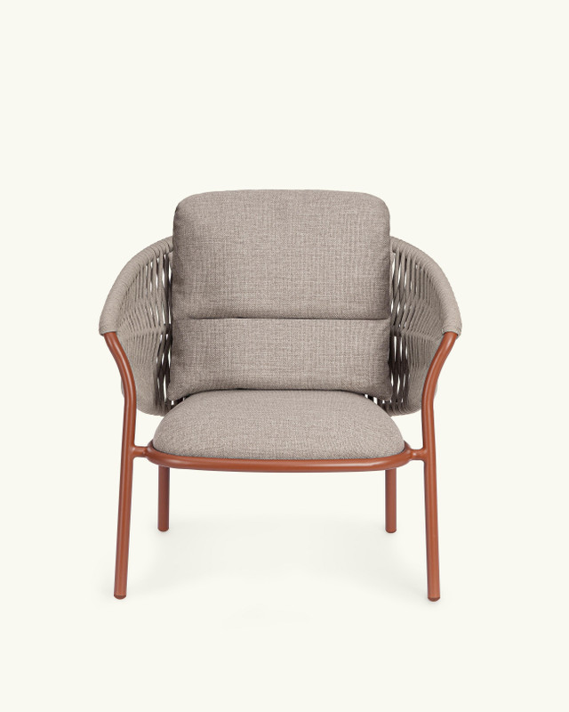 Poltrona Grecale mattone