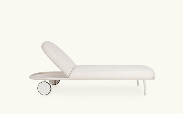 Lettino Grecale beige chiaro