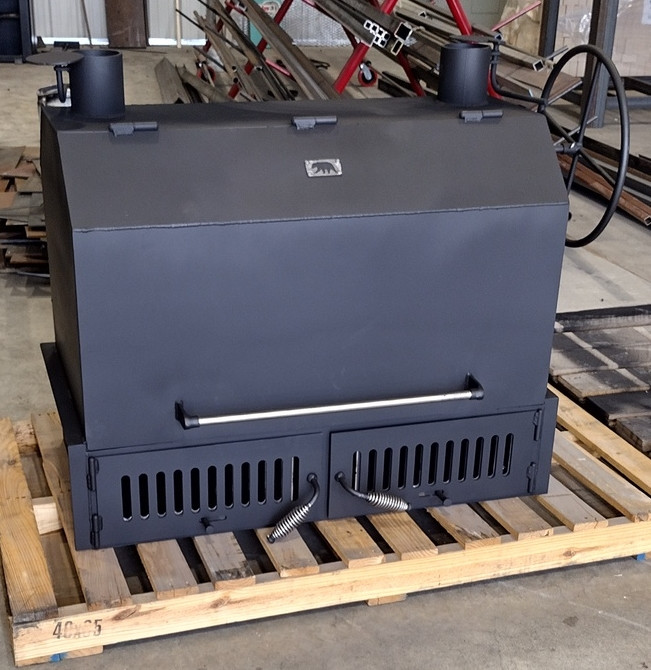 Bear Flag Built-In Woodfired Grill & Smoker | NorCal Ovenworks