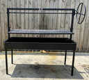 Charcoal Catering Grill with Adjustable Grill Grate