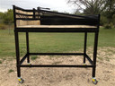 45" Uruguayan Grill with SS Grilling Surface plus Cart