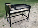 45" Uruguayan Grill with SS Grilling Surface plus Cart