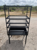 Mallmann's Portable Armado with Roasting Rack Front View