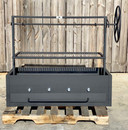 Hybrid Gas-Wood-Charcoal Burning Drop-In Grill