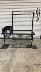 ARGENTINE GRILL KIT WITH SIDE BRASERO