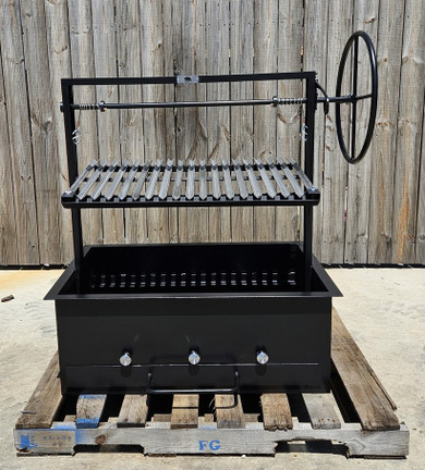 Santa Maria Hybrid Grill with Cart