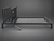 45-inch Uruguayan grill kit with side brasero, Base Unit 241241