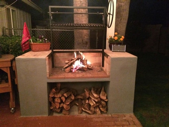 Architectural Argentine Grill with Flange