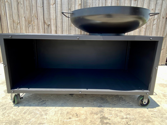 Euro Grill with Castered Cabinet