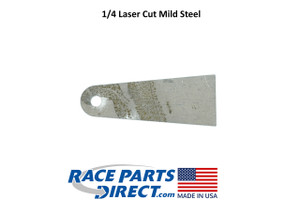 USA Laser Cut Tall Bracket Weld On Tab 1/4" Hole 1/4" Thick