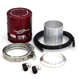 ProRace Valve - 5" Alum. Tube - Red