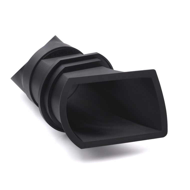 E36 High Beam Headlight Duct