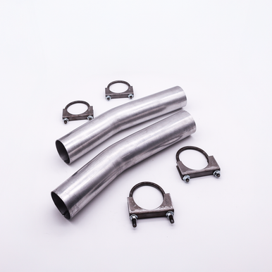 Oval Muffler Delete Fits Dodge Challenger Charger Hellcat Scat Pack SRT