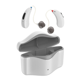 Programmable Streaming Primo DA803 Lithium Rechargeable Hearing Aids with Charger