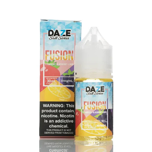 7 Daze Fusion Strawberry Blackberry Lemon Iced Salts