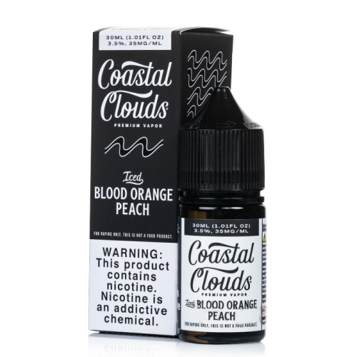 Coastal Clouds Iced Blood Orange Peach Salts