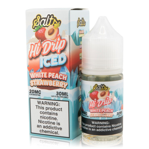 Hi-Drip White Peach Strawberry Iced Salts