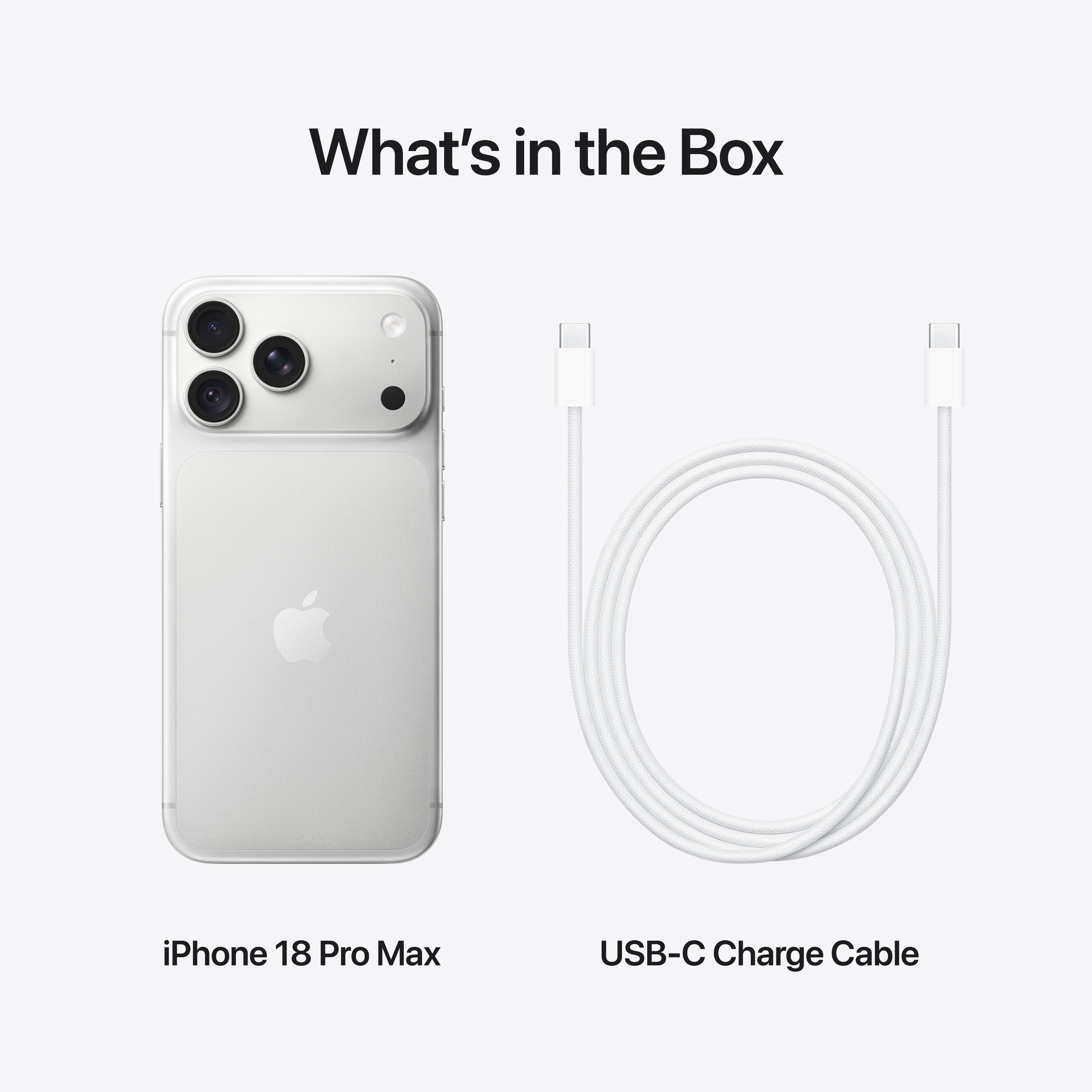 Apple iPhone 18 Pro Max - Silver