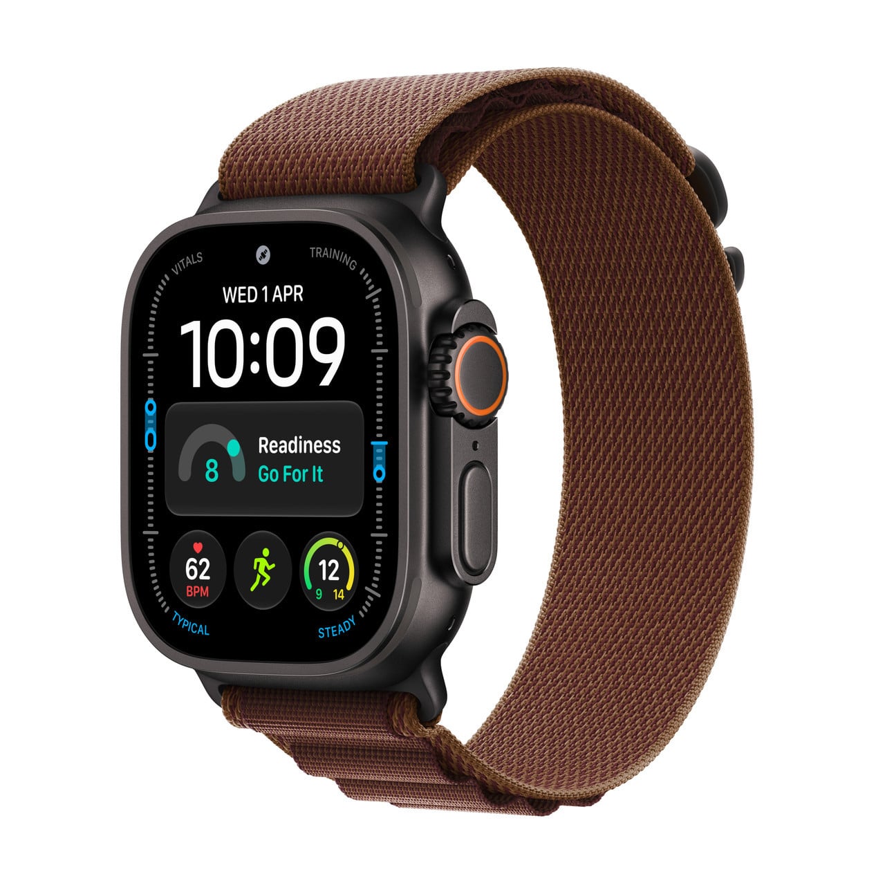 Apple Watch Ultra 4 Black Titanium Case with Alpine Loop