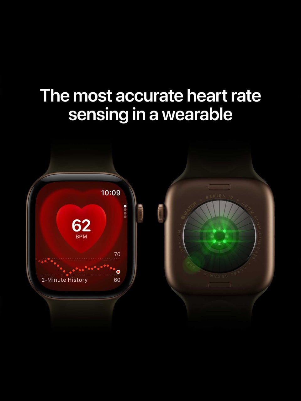 Apple Watch Series 12 Radiant Gold Titanium Case with Milanese Loop