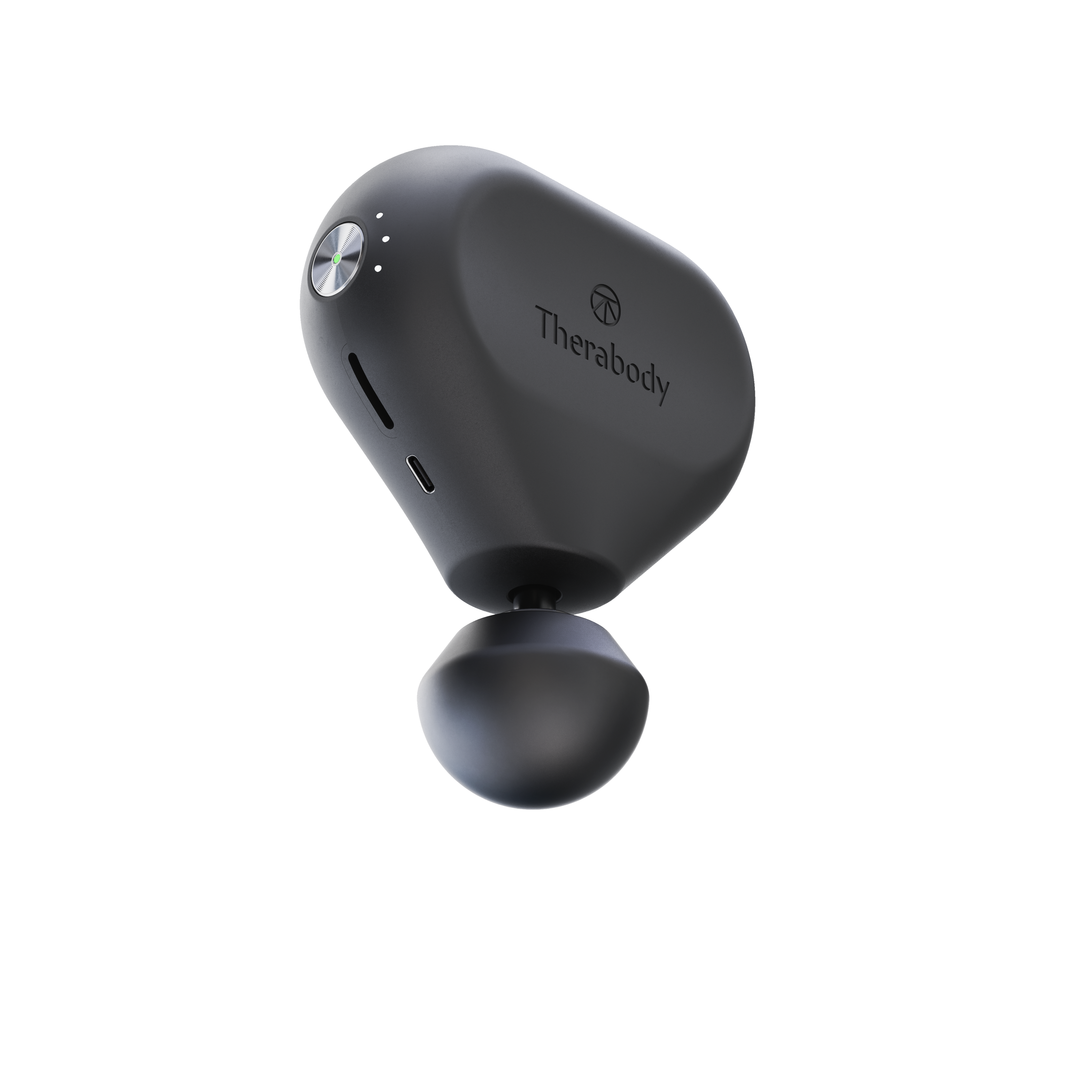 Therabody Black G3 MINI angled view