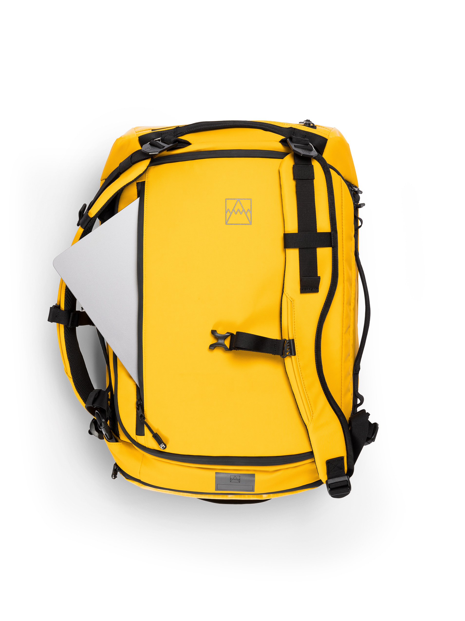 Stubble & Co Yellow Kit Bag - Front Pocket