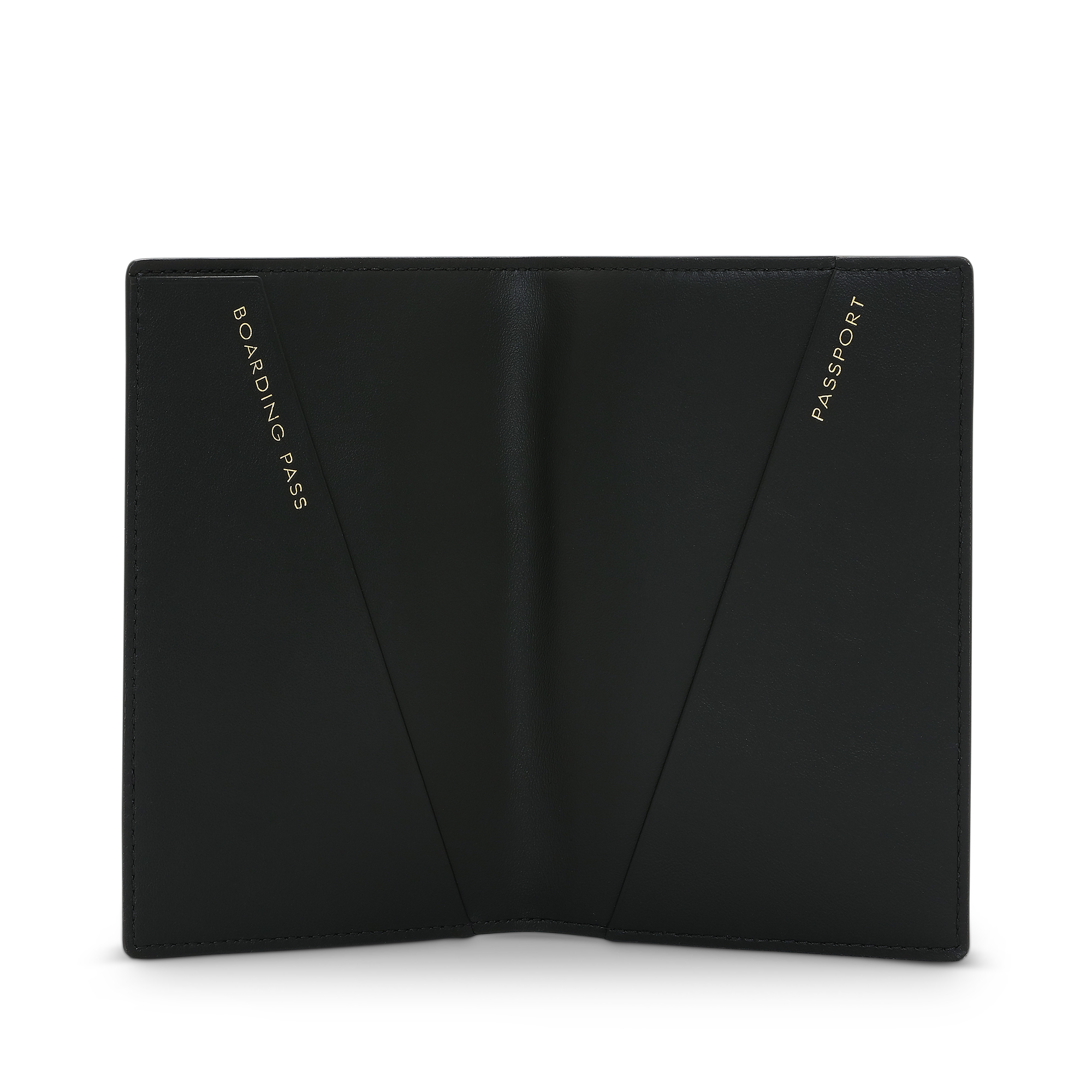Smythson Black Passport Cover – luxury passport holder