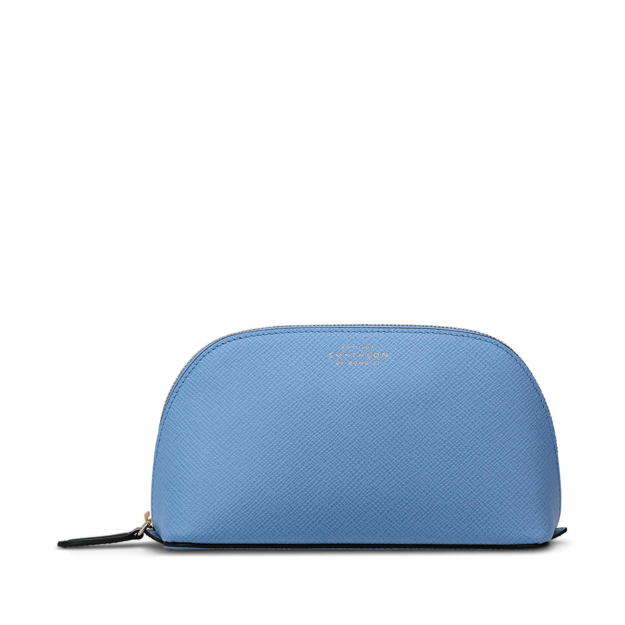 Smythson Blue Cosmetic Case – luxury case cosmetic