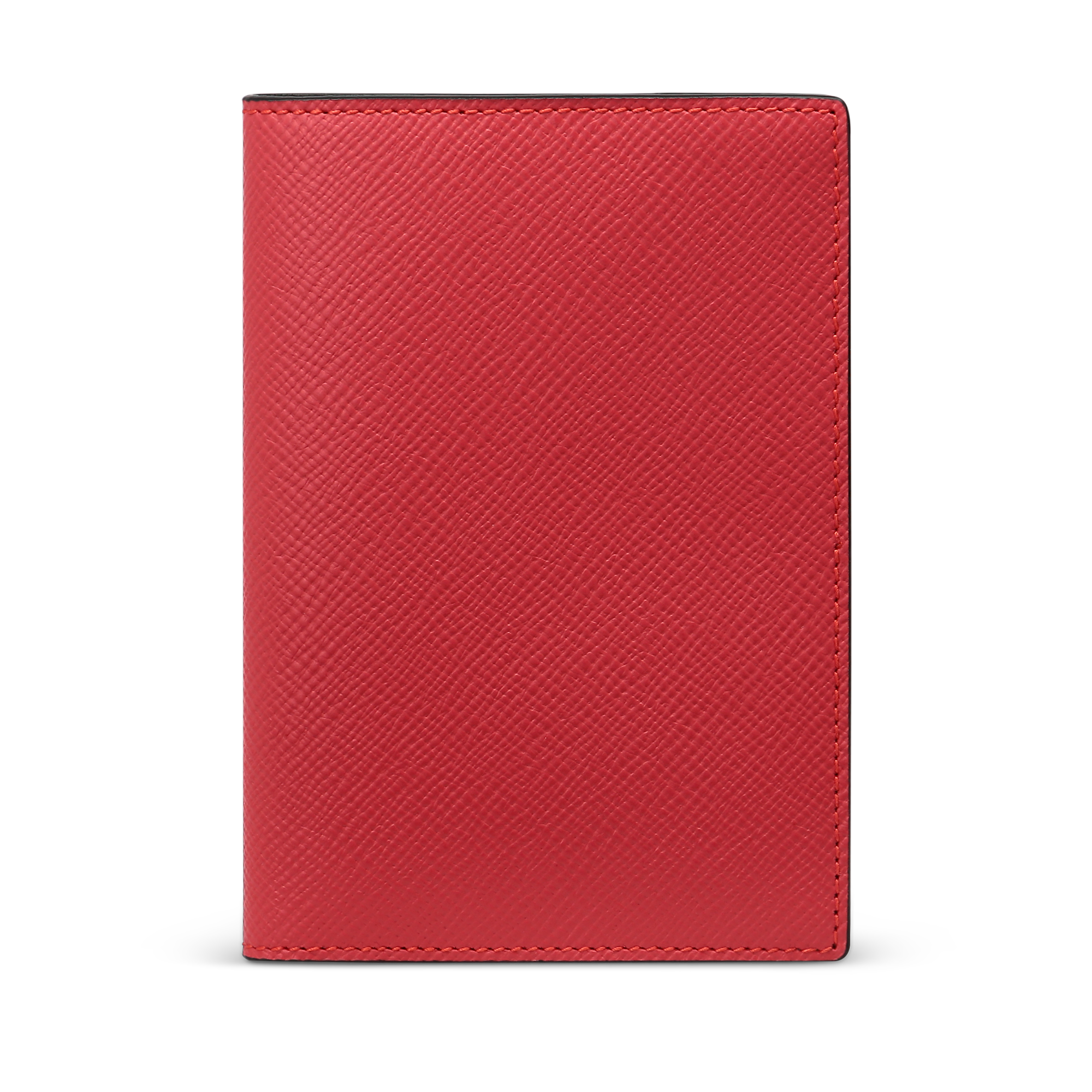 Smythson Red Passport Cover – luxury passport holder