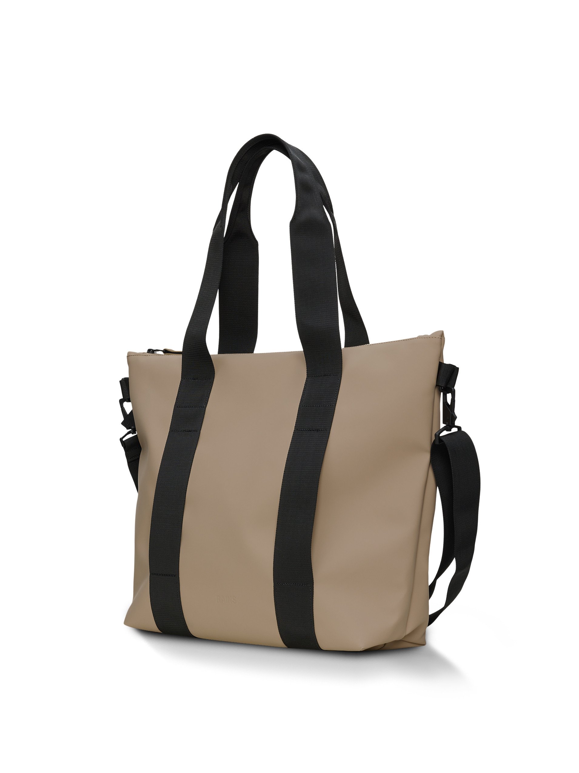 Rains Sand Tote Bag Mini – waterproof tote bag with zipper