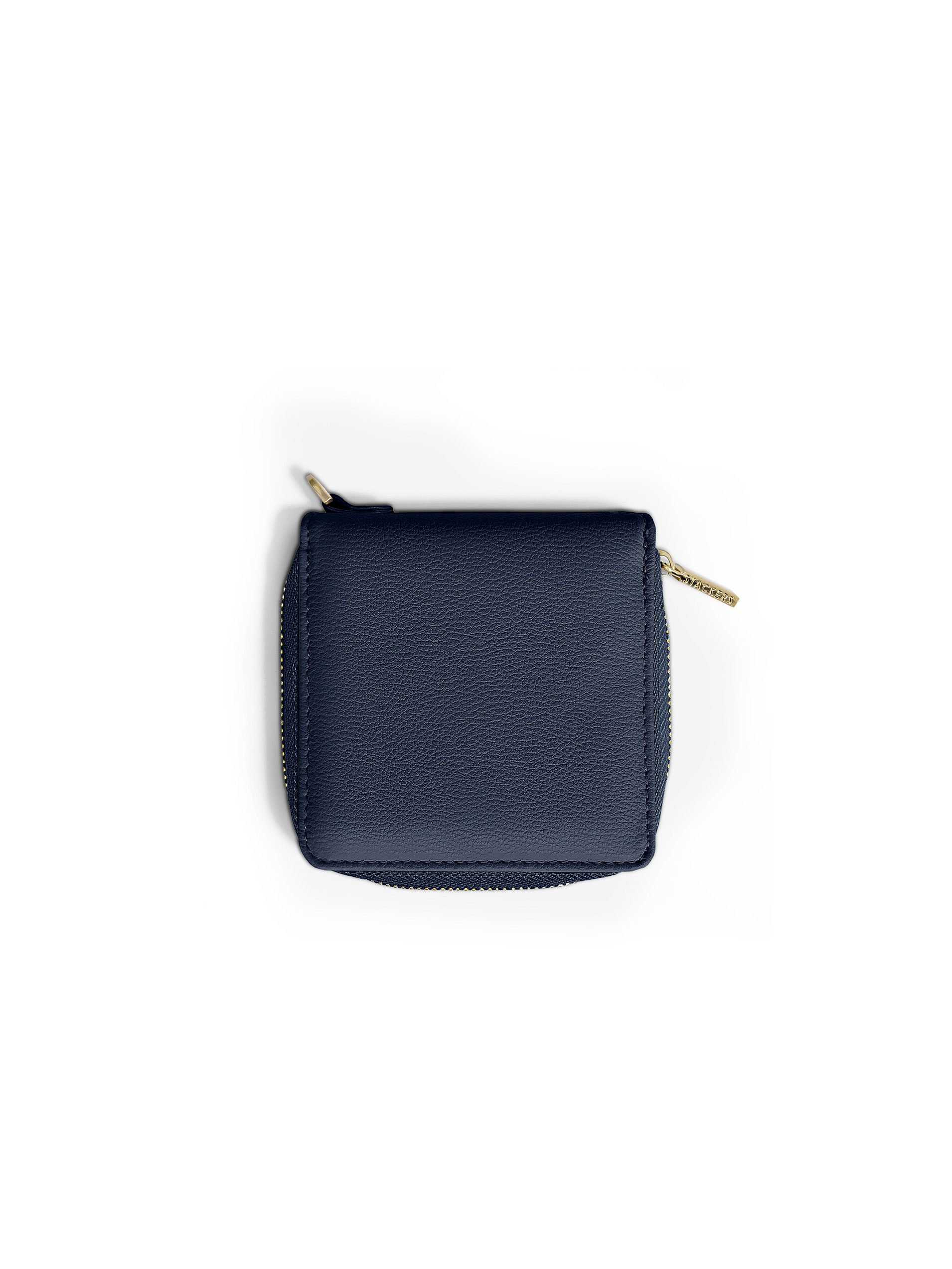 Stackers Navy Jewellery Roll Compact – travel jewellery roll