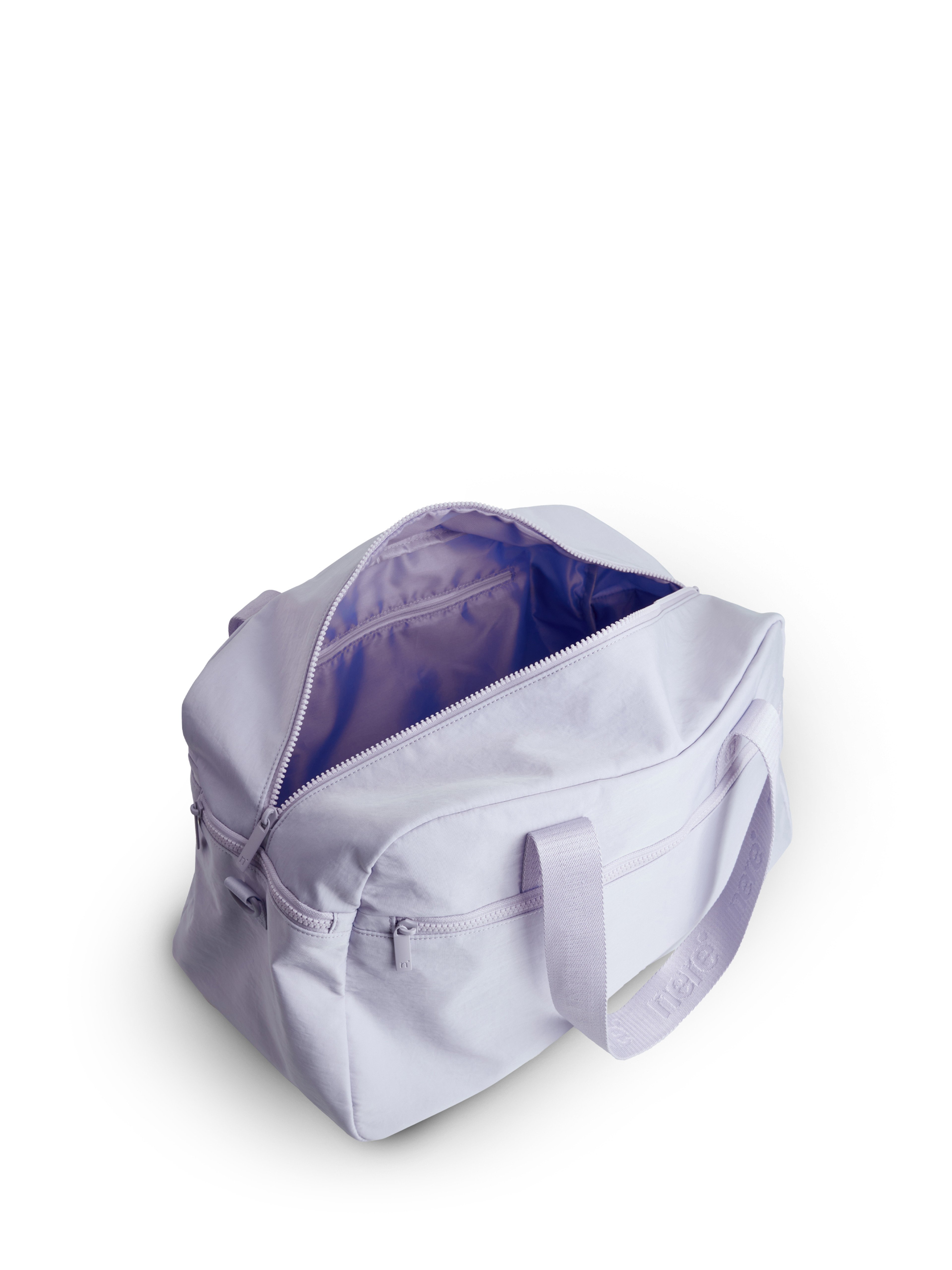 Nere Lilac Bondi Weekend Bag - Open