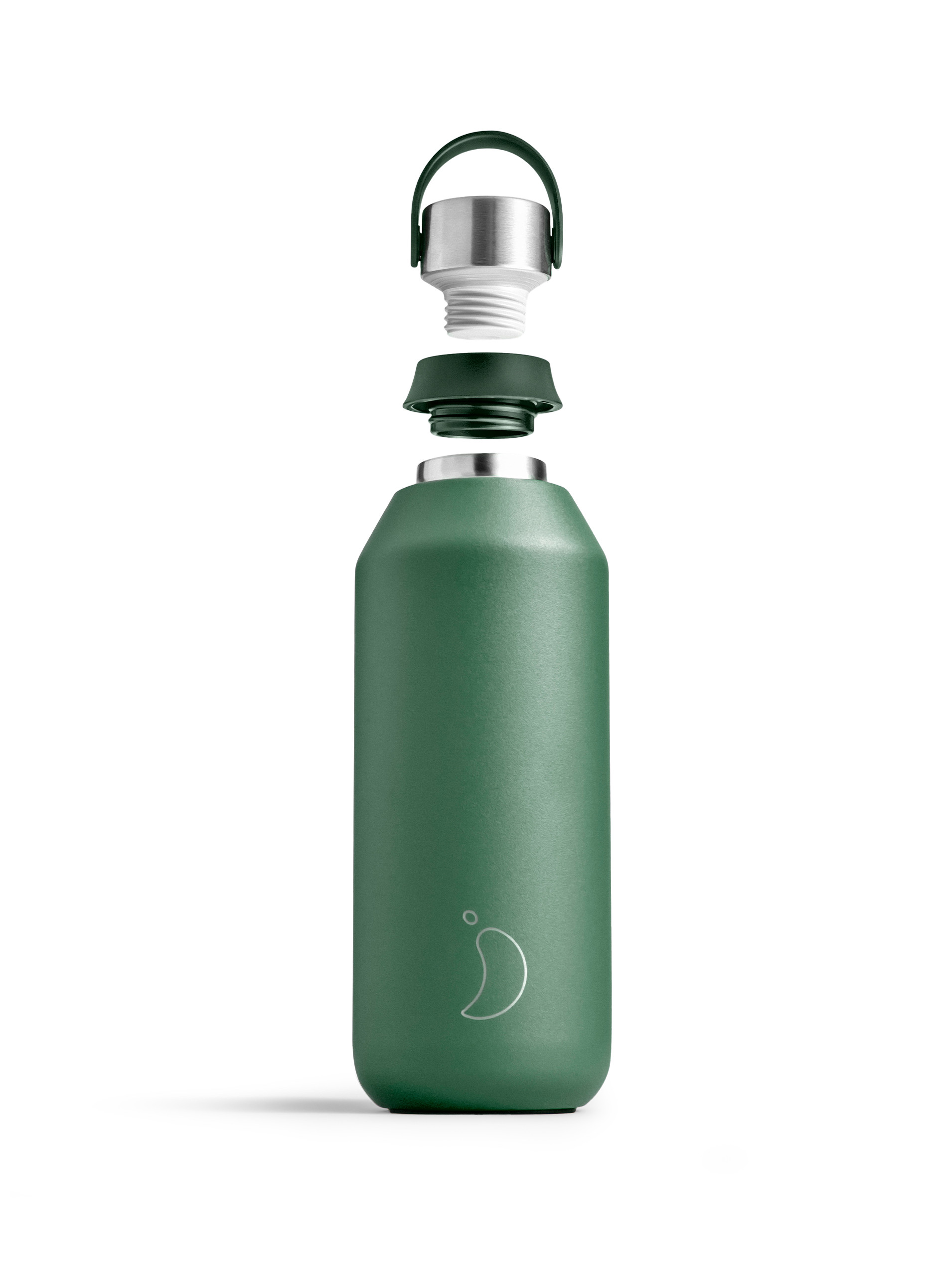Chilly's Series 2 Pine Green Water Bottle, 500ml - Apart