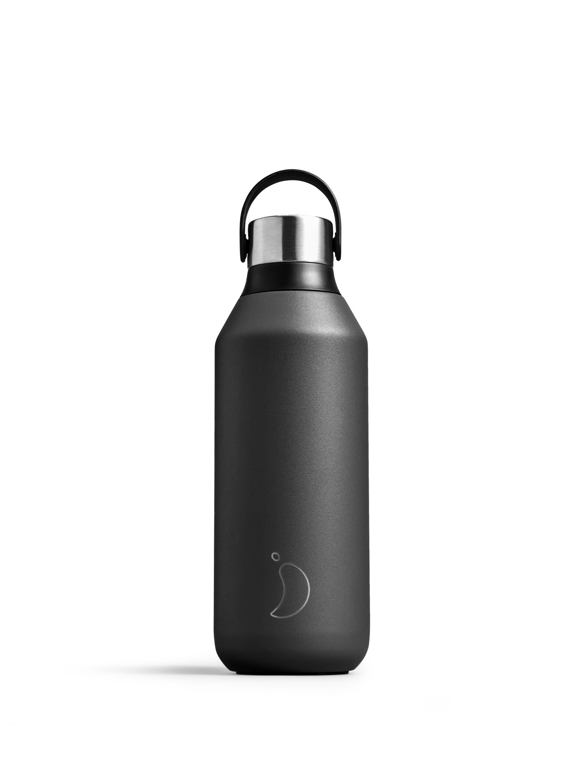 Chilly’s Series 2 Black Water Bottle 500ml – chilly bottle series 2
