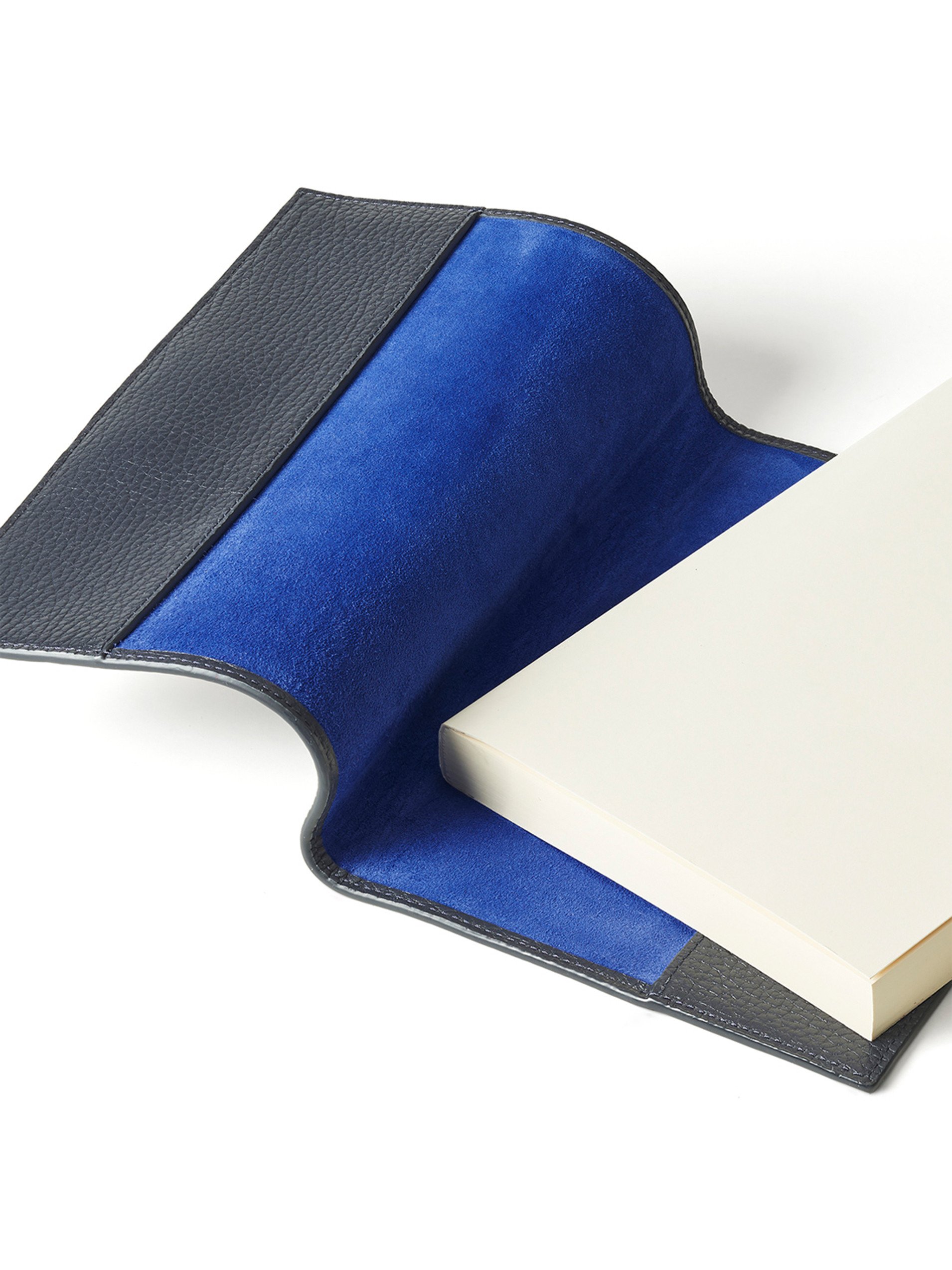 Aspinal Of London Navy A5 Refillable Luxury Journal - Refillable Paper