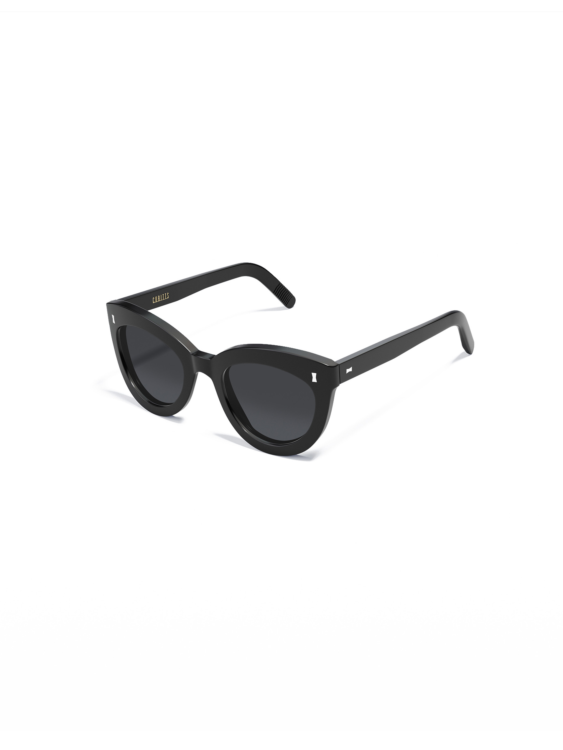 Cubitts Black Matilda Sunglasses - Angle