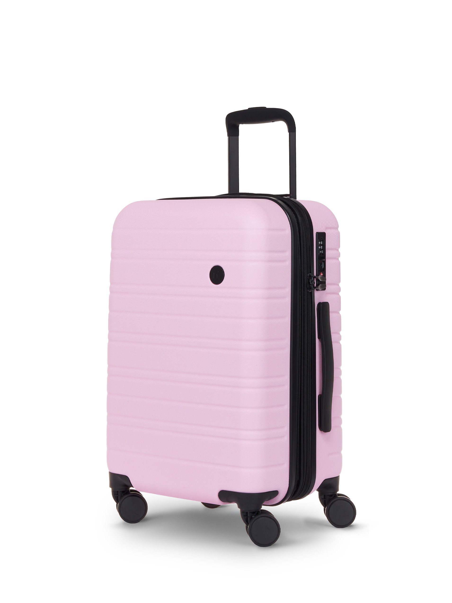 Nere Stori Orchid Pink Suitcase - Angle