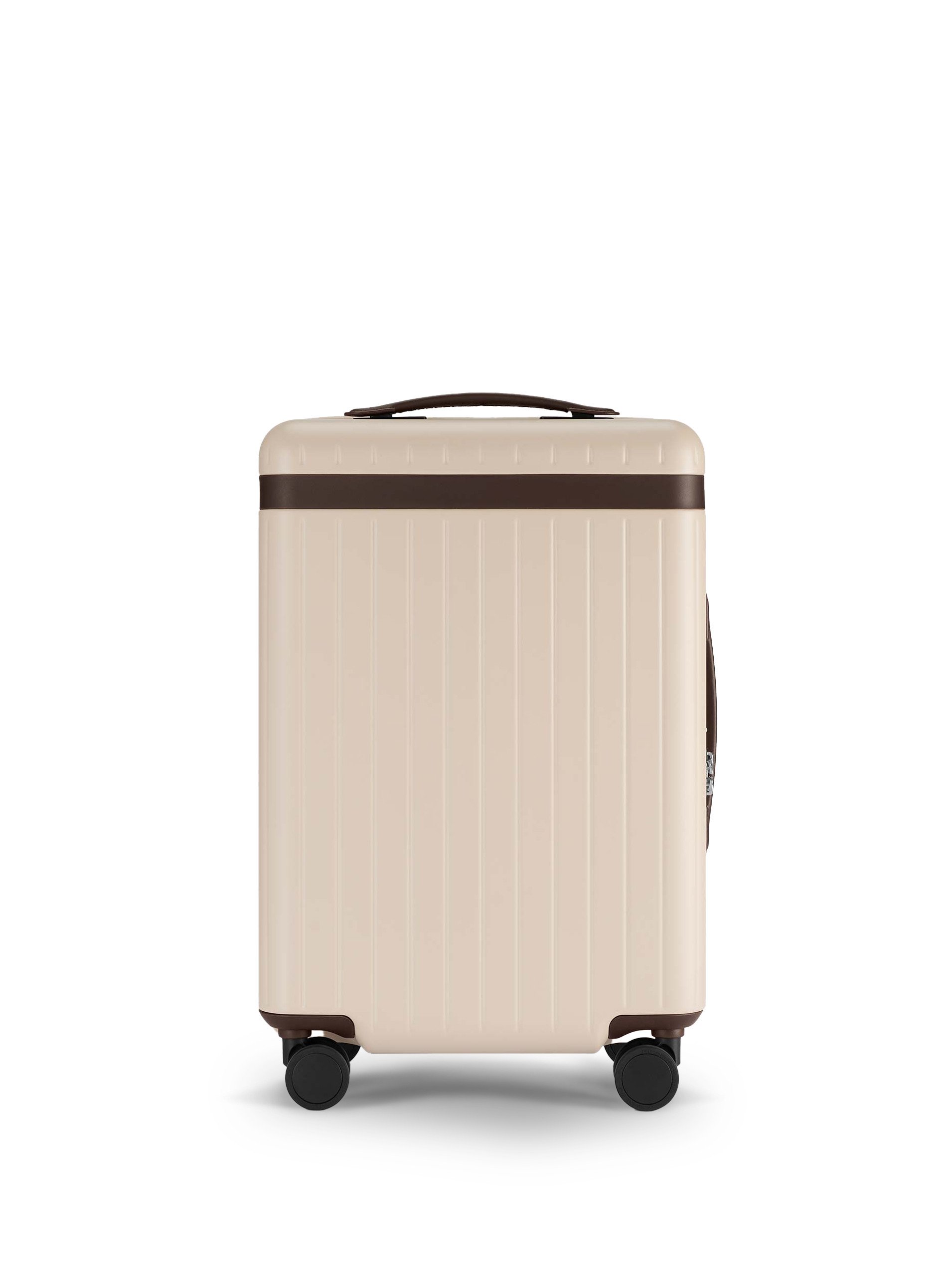 Carl Friedrik Cream/Chocolate The Carry-on Case - Front
