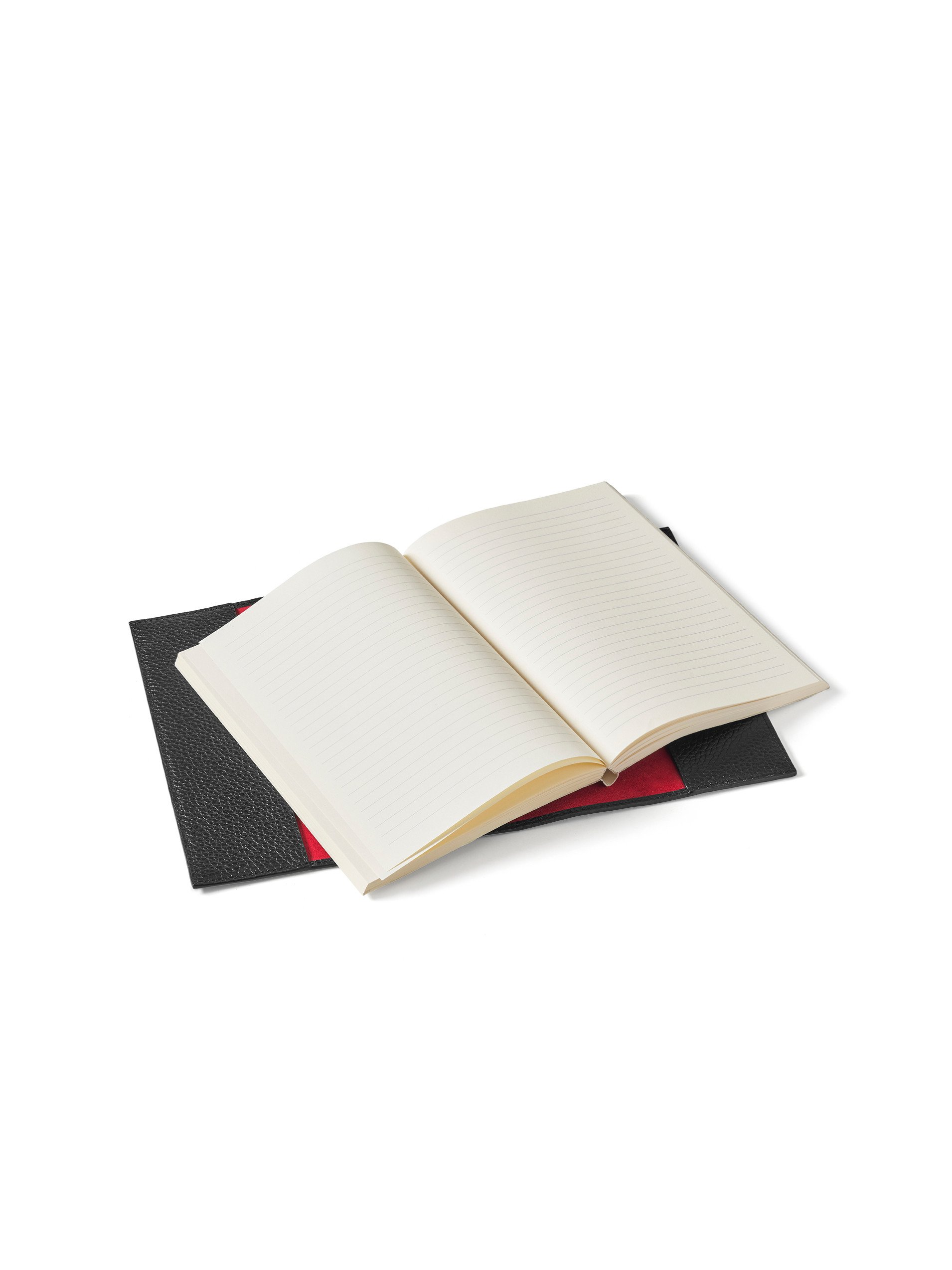 Aspinal Of London Black A5 Refillable Luxury Journal - Interior