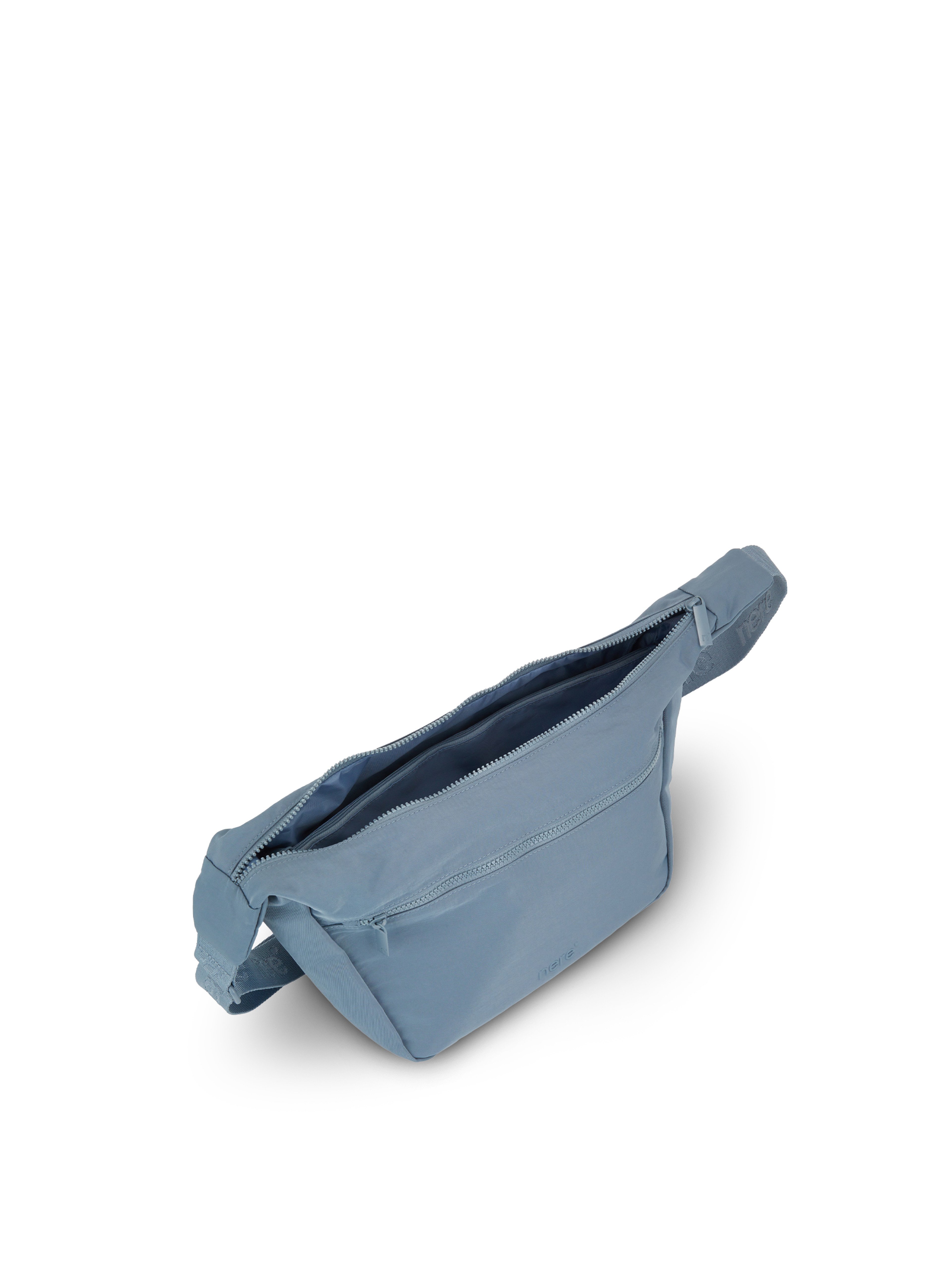 Nere Bondi Slate Crossbody Bag - Open