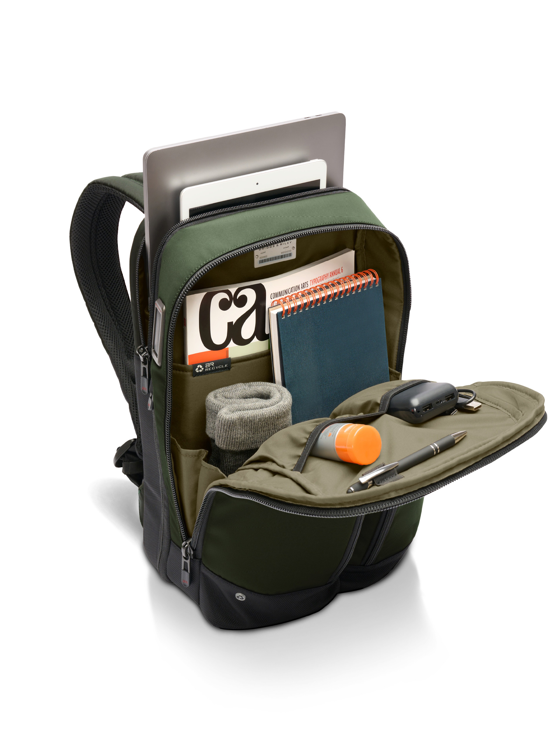 Briggs & Riley Expandable Backpack - Interior