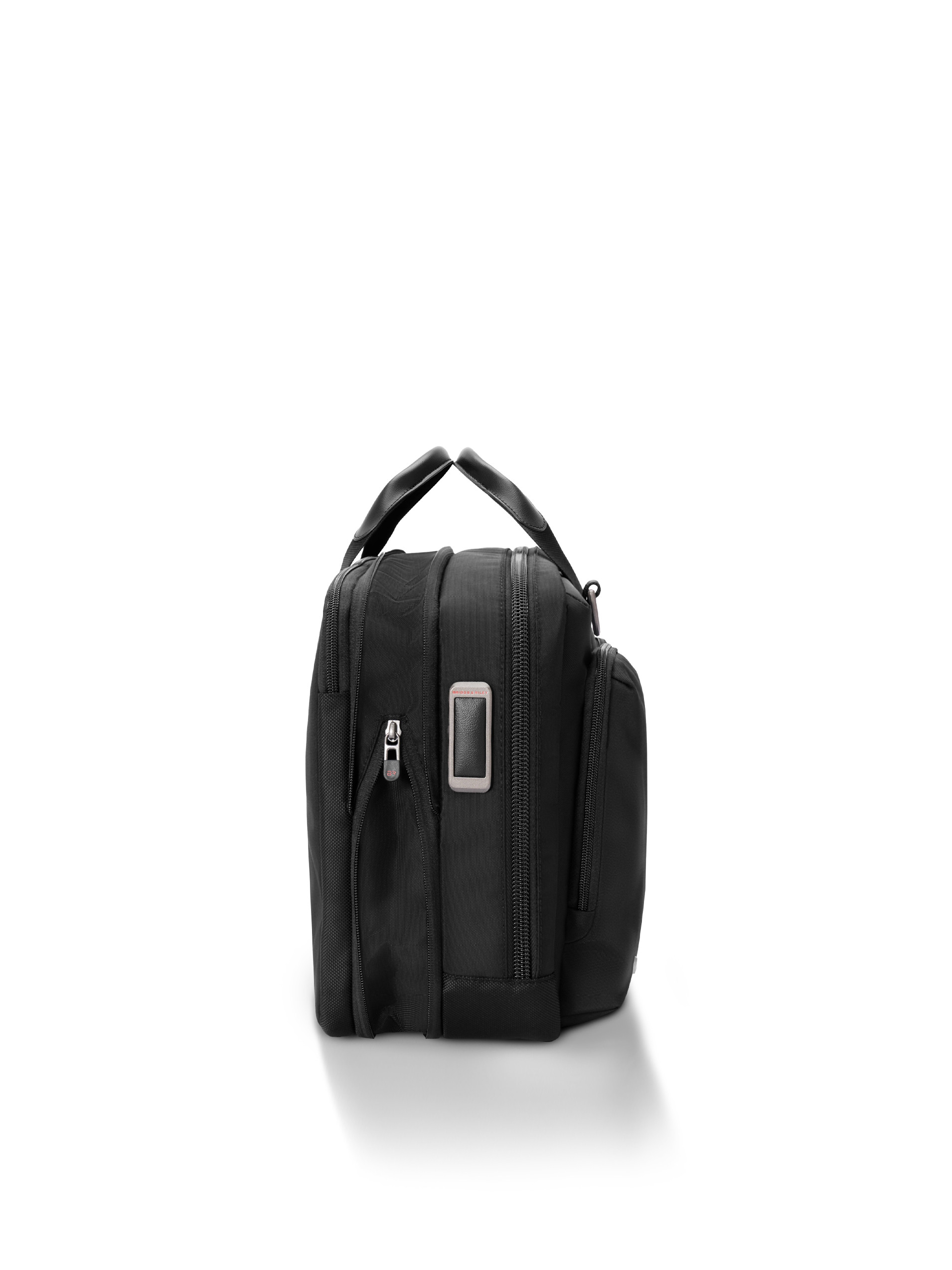 Briggs & Riley Black Briefcase - Side