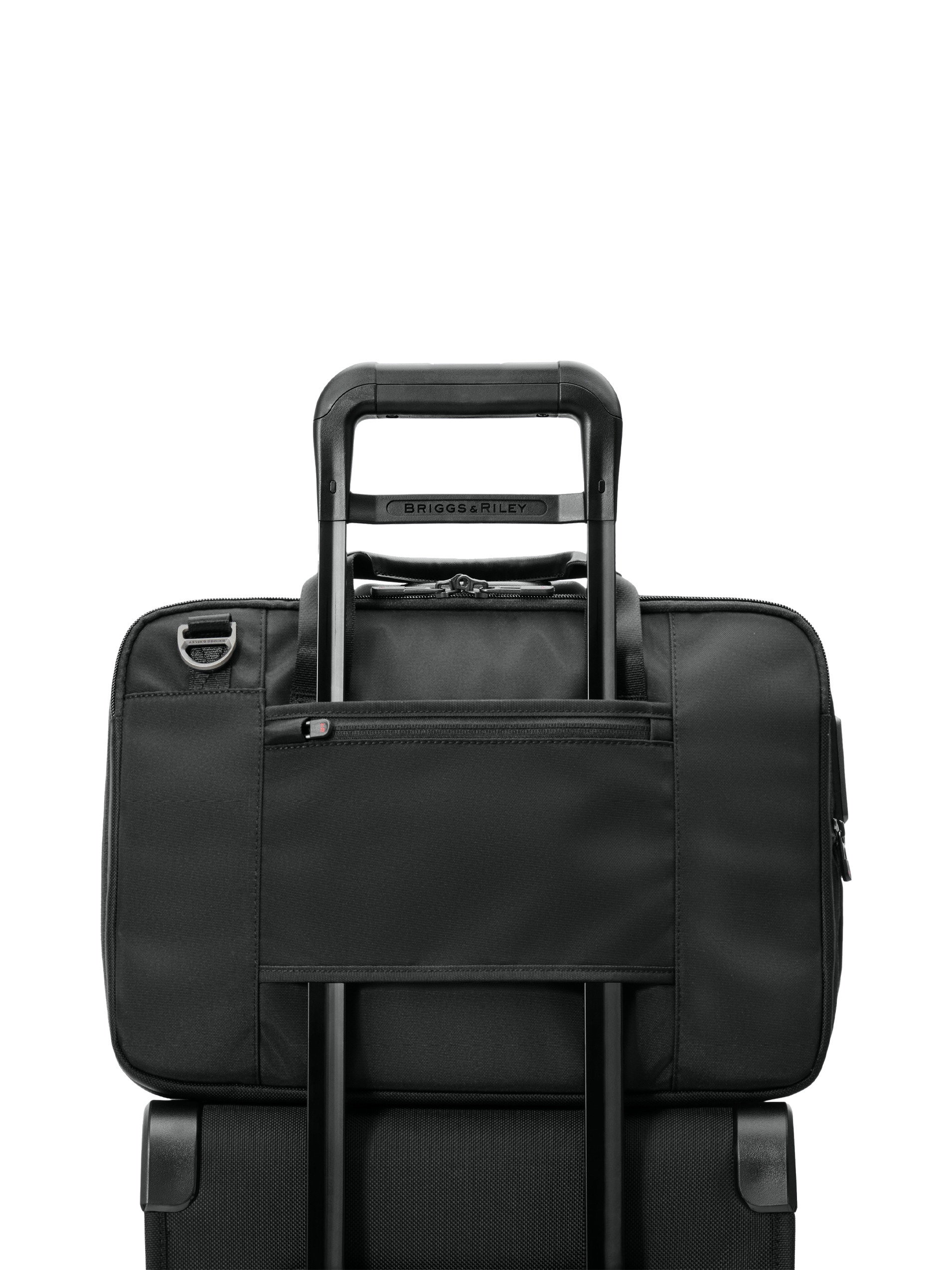 Briggs & Riley Black Briefcase - Back