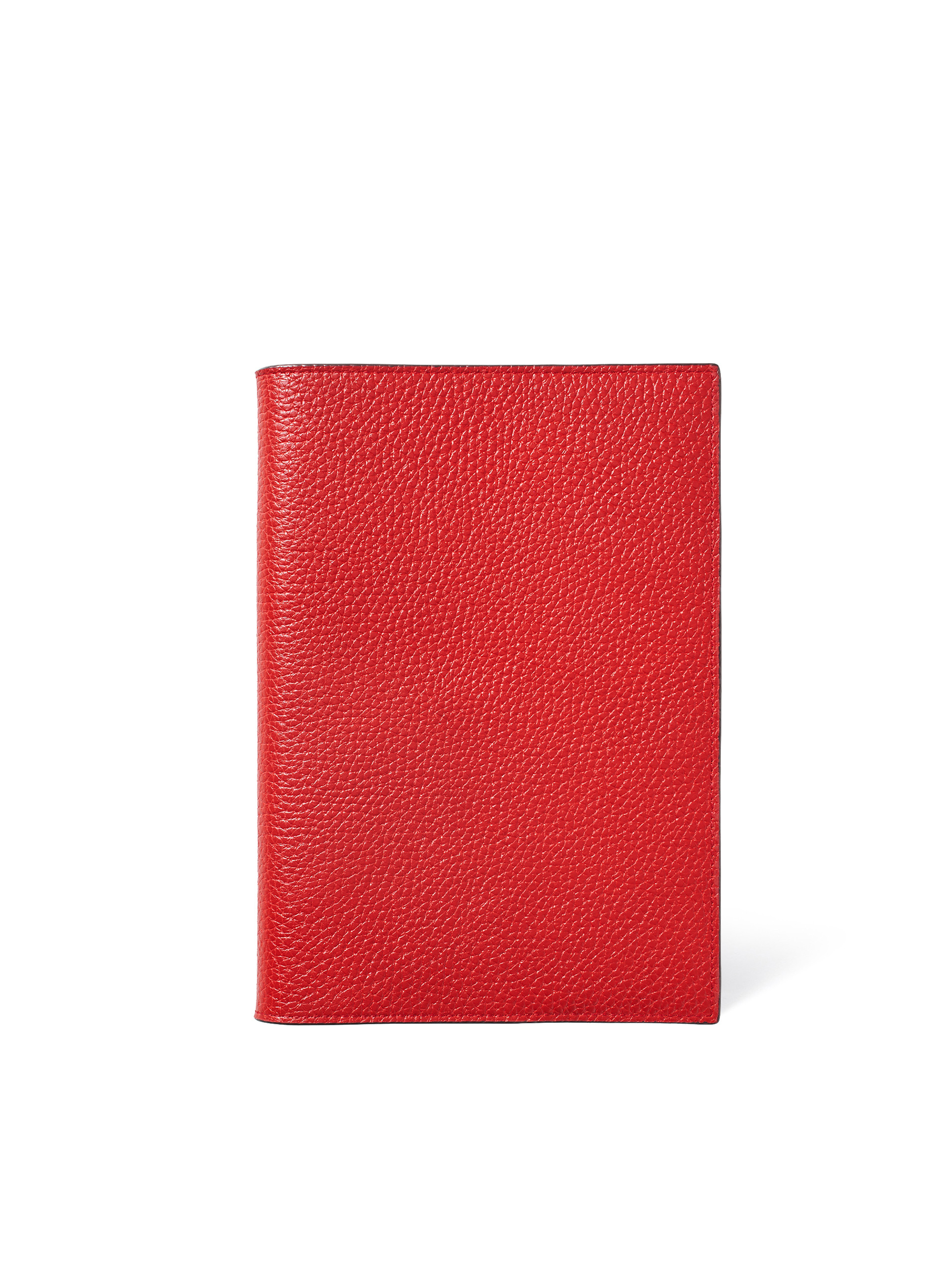 Aspinal of London Red A5 Refillable Luxury Journal - Front