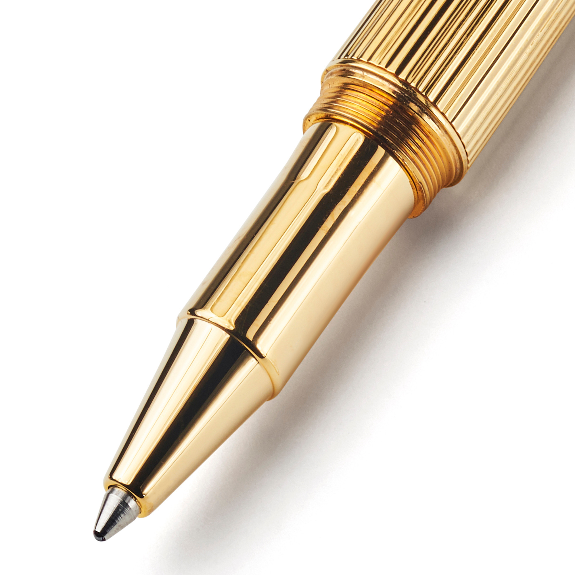 Aspinal of London 23ct Gold Plated Regent Ballpoint Pen - Detail