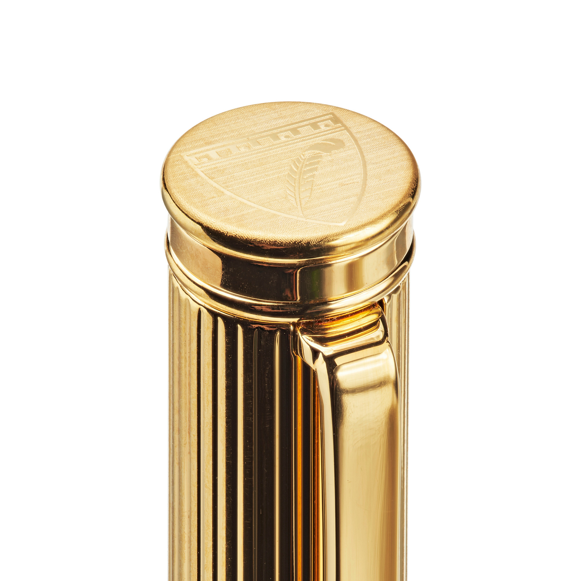 Aspinal of London 23ct Gold Plated Regent Ballpoint Pen - Detail