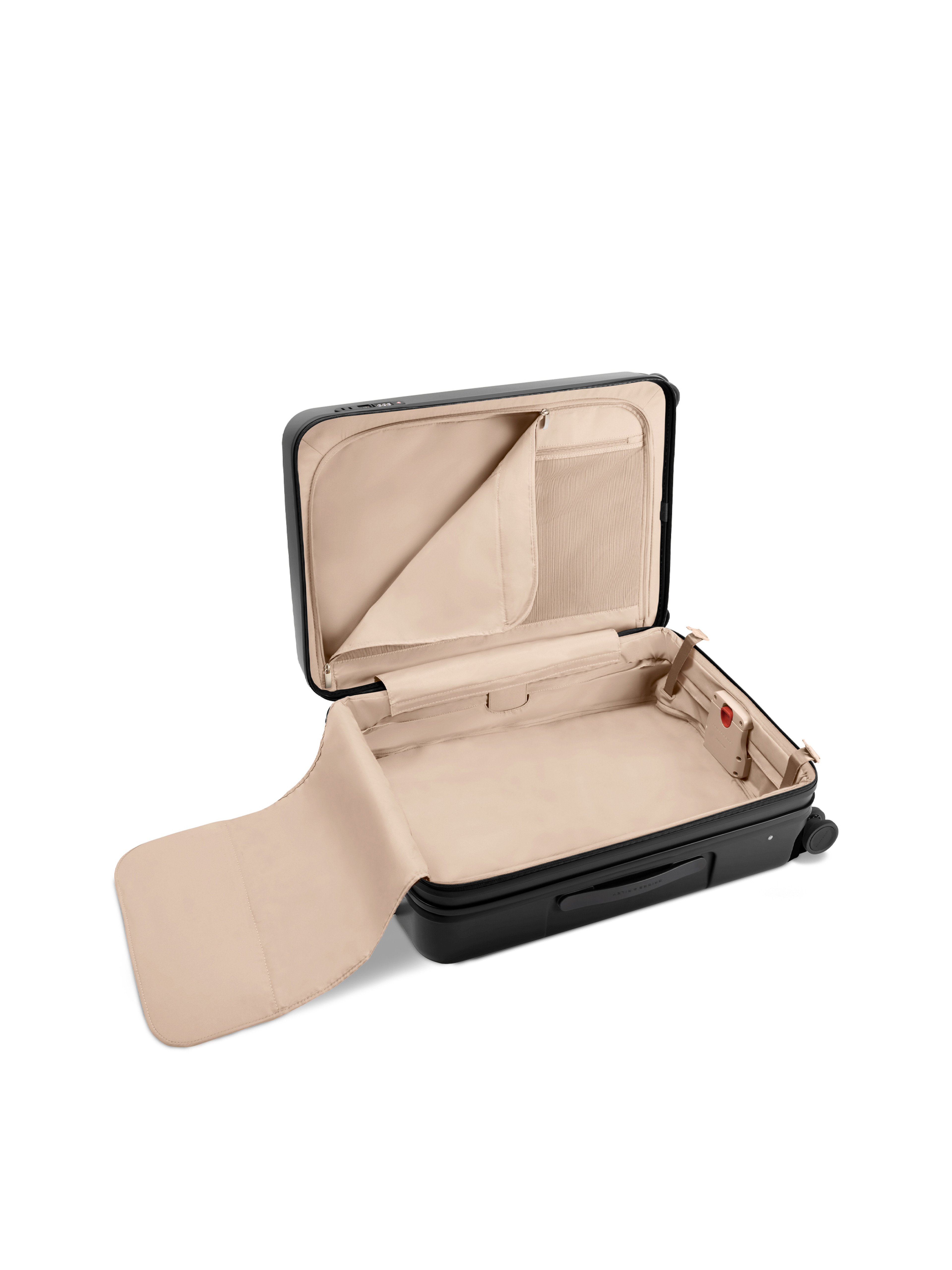 Briggs & Riley Black Check In Expandable Suitcase