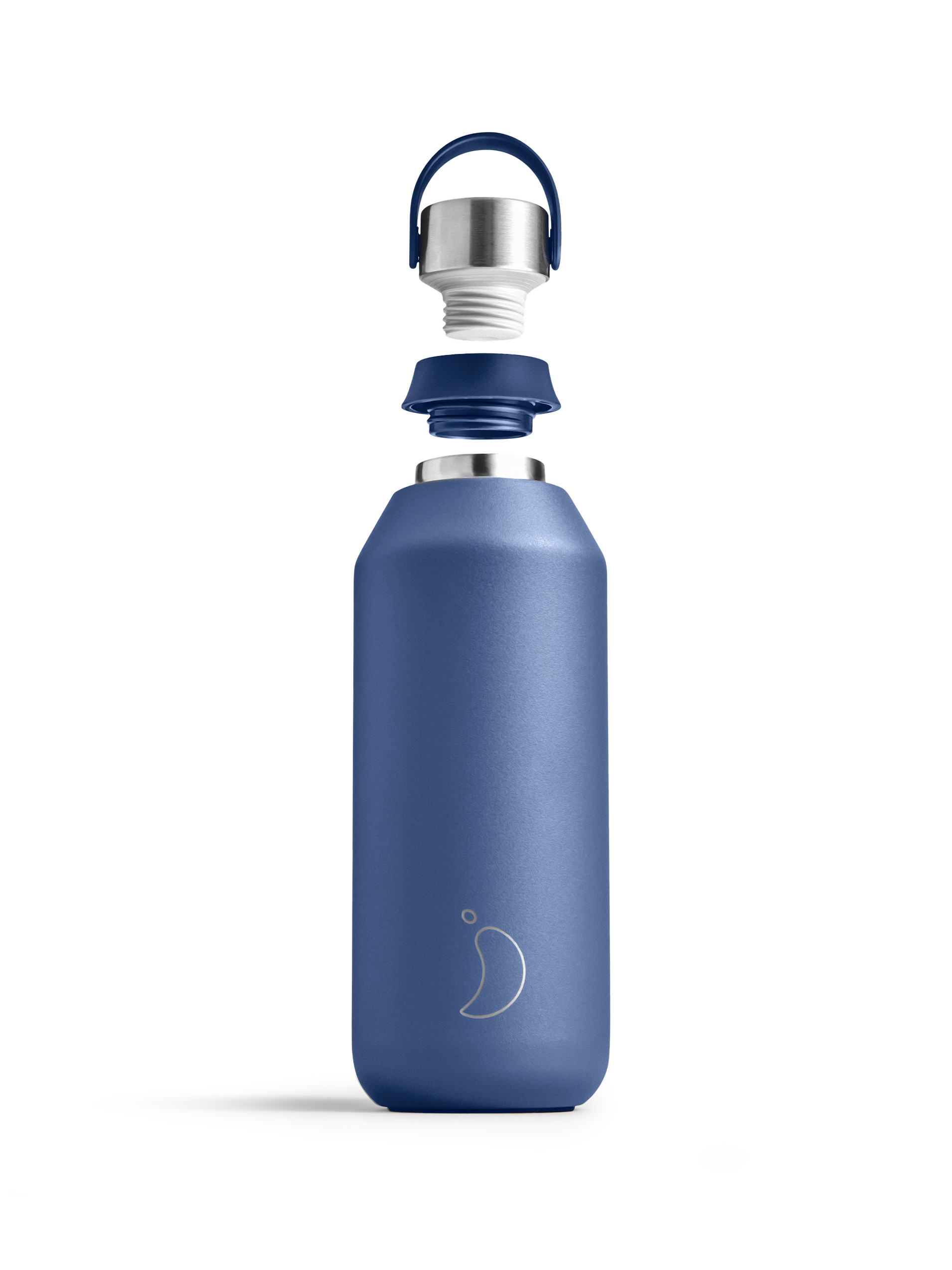 Chilly's Series 2 Whale Blue Water Bottle, 500ml - Apart