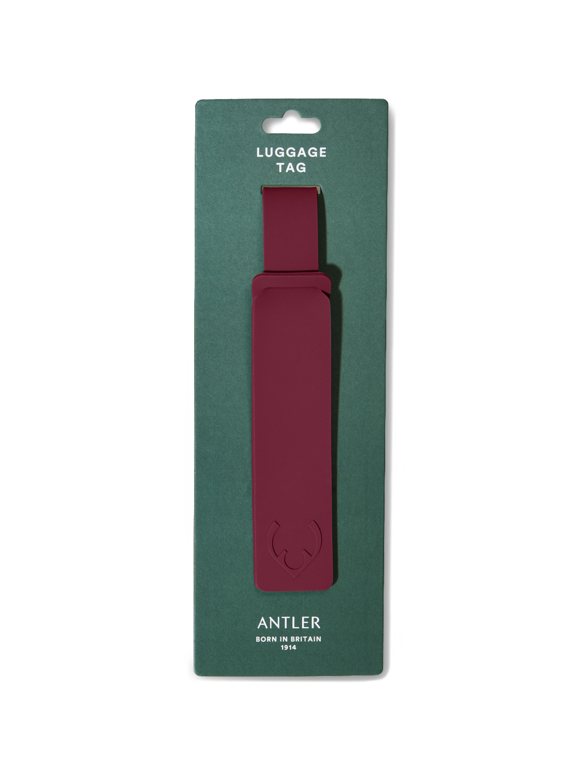 Antler Heather Purple Classic Luggage Tag - Box